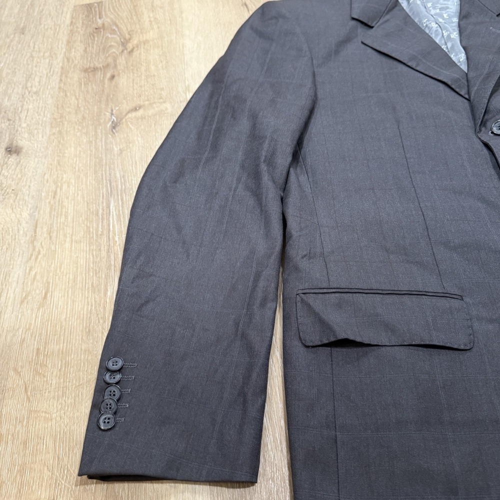 Lanificio F.lli Cerruti Blazer Mens Size 48R Tag Wool 3 Button Ted Lapidus - Picture 5 of 16